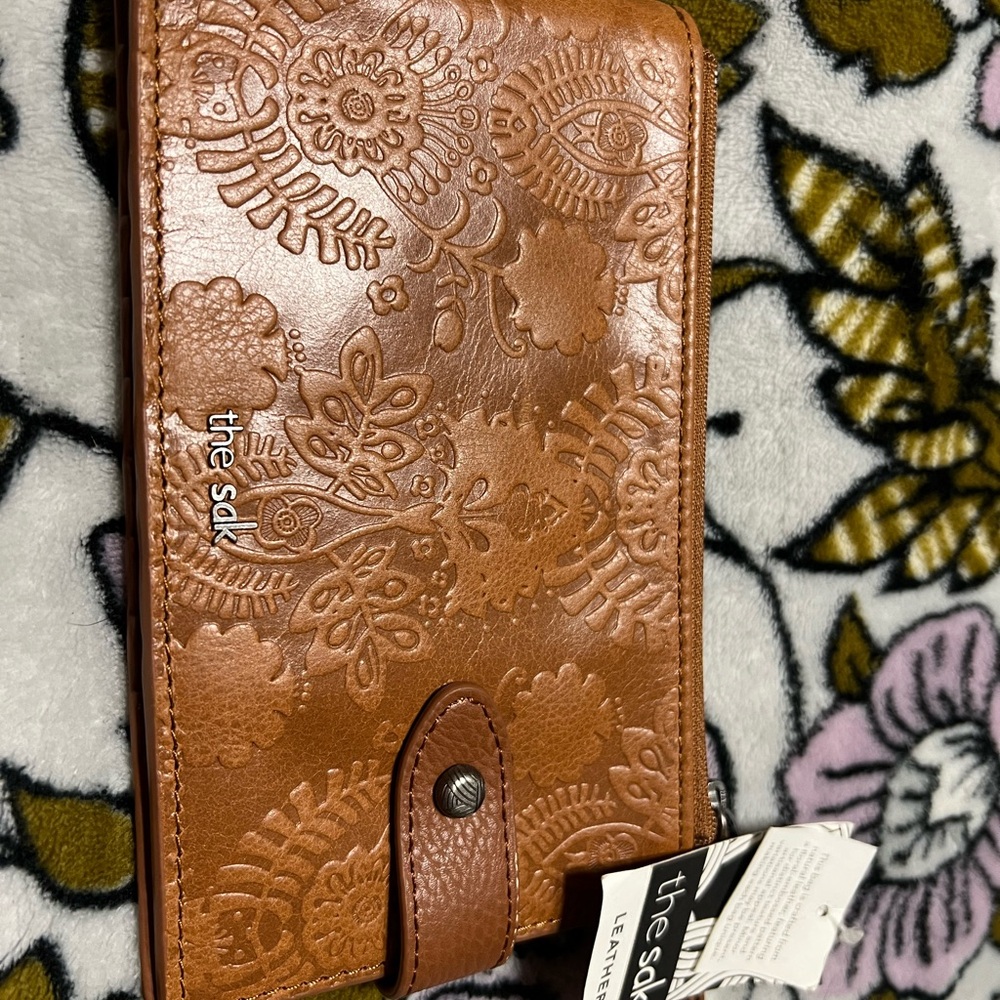 The Sak Embossed Leather Wallet